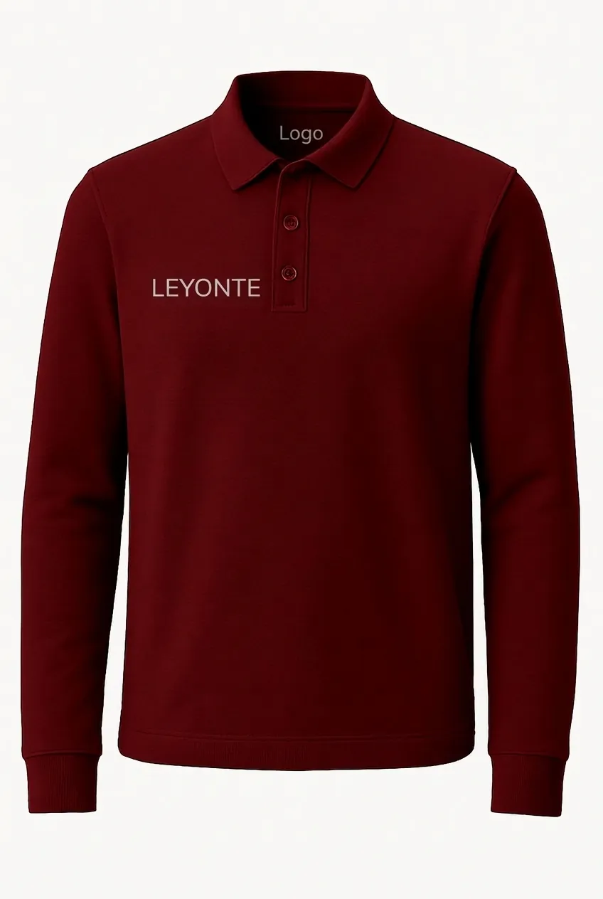 Klasik sweatshirt, polo yaka, renk seçeneği 1