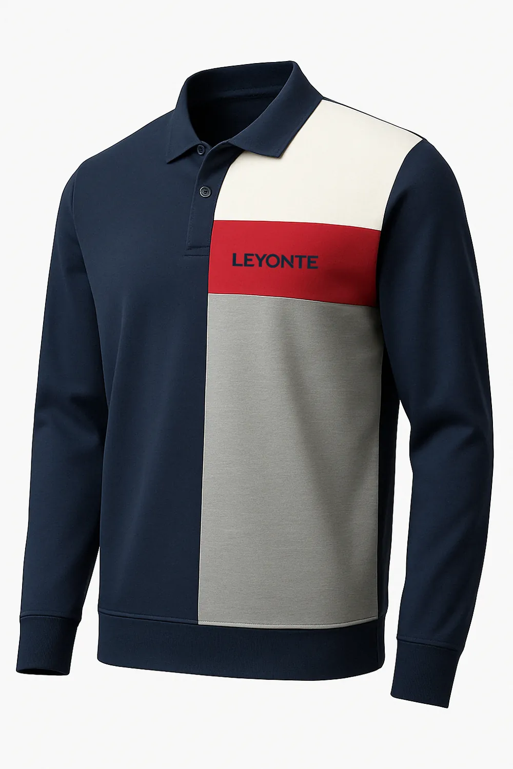 Mondrian sweatshirt, polo yaka, renk seçeneği 1